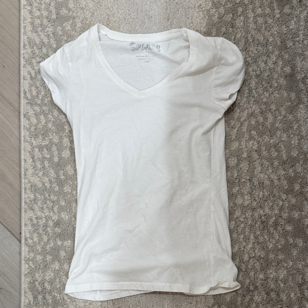 Splash Women's Classic White Tee
